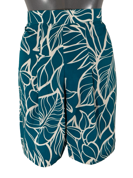 Hawaiian High-Waisted 40s style Shorts - UK 8