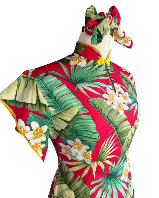 Short-Sleeved Pake Muu shorty- UK 14