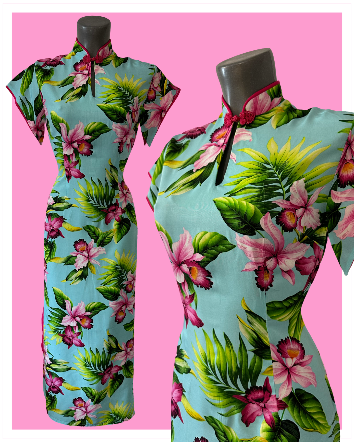Short Sleeved Pake Muu - Ready Made - UK 8-18