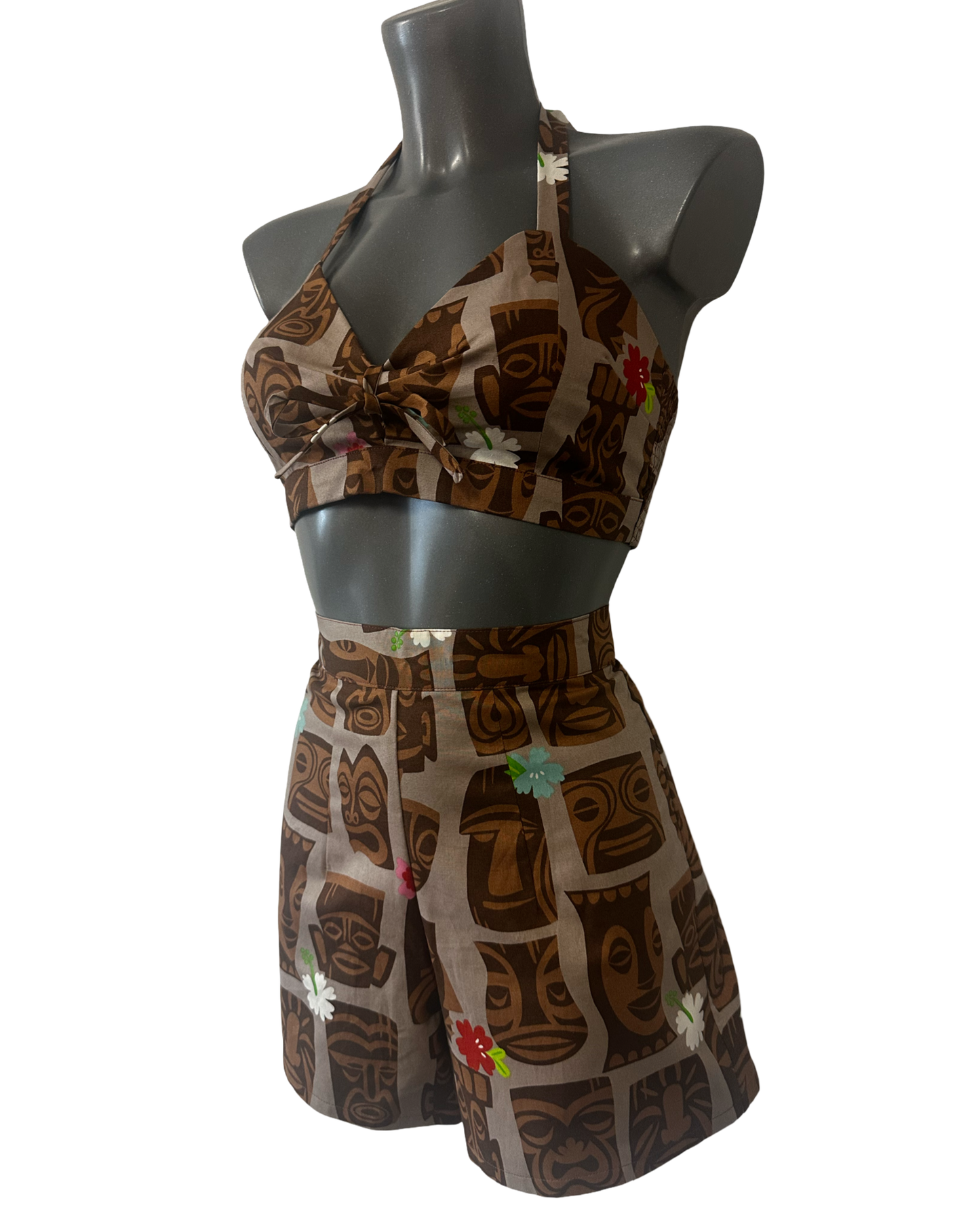 Tiki Heads Catarina 2-Piece Set - UK 8