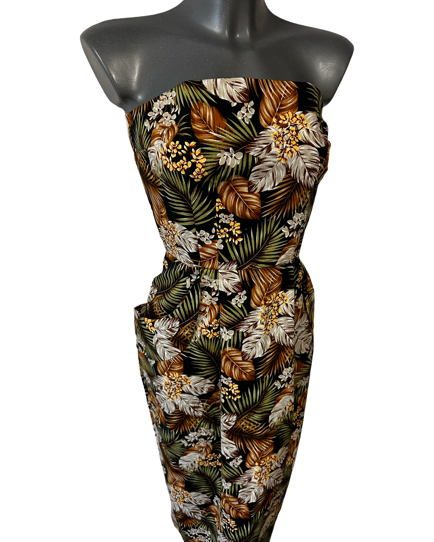 Carmen Hawaiian Dress - UK 10