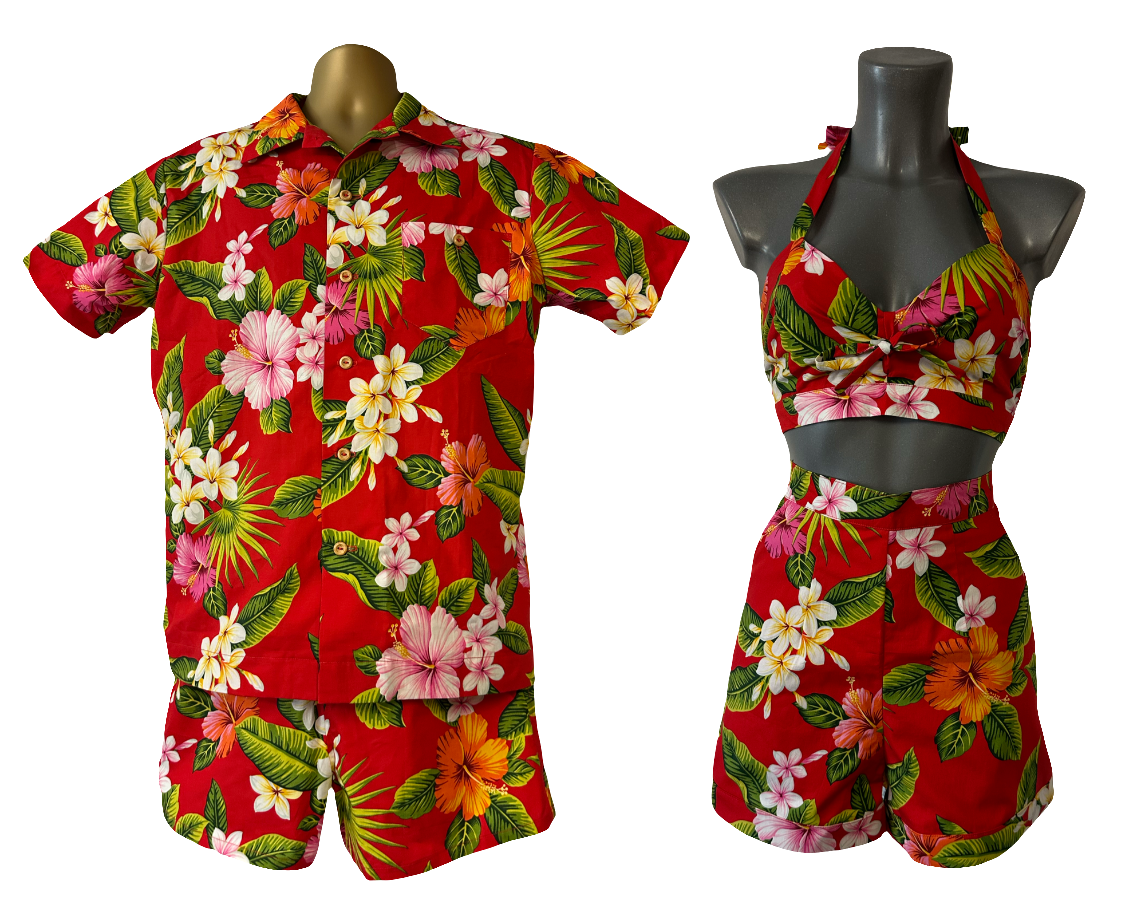 Couples Cabana & Catarina Set Combo - UK 10 & Men's Medium