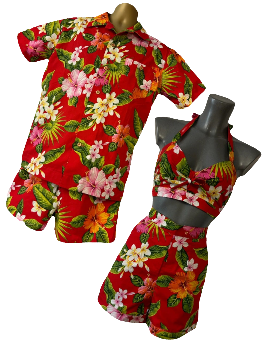 Couples Cabana & Catarina Set Combo - UK 10 & Men's Medium