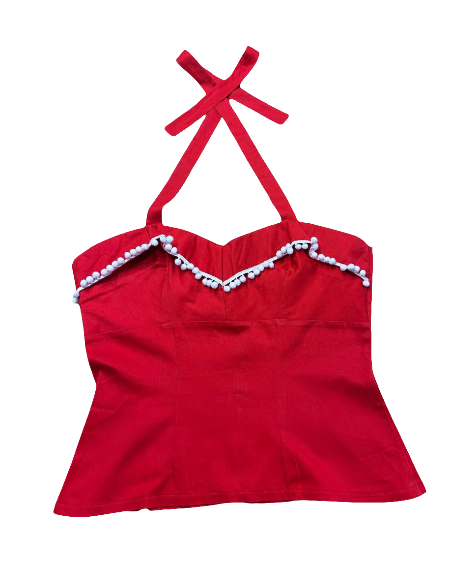 50s Style Dolly Top - UK 14/16