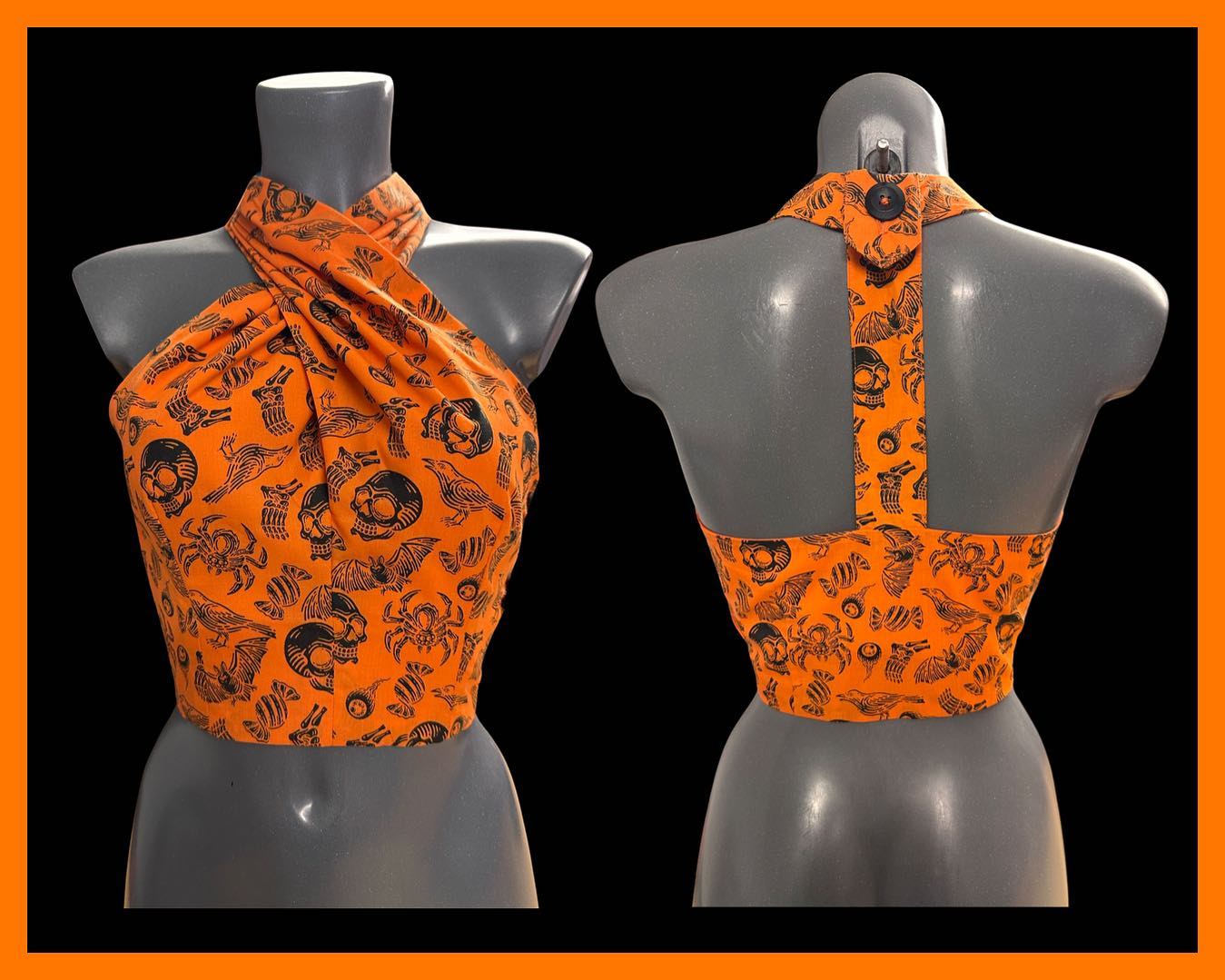 Halloween Brittany Top - UK 8 & 10