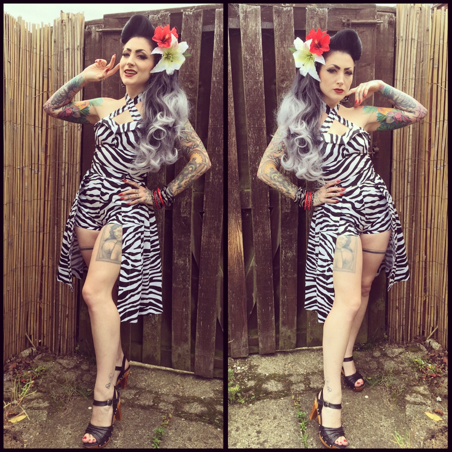 Zebra Playsuit 2-Piece Set