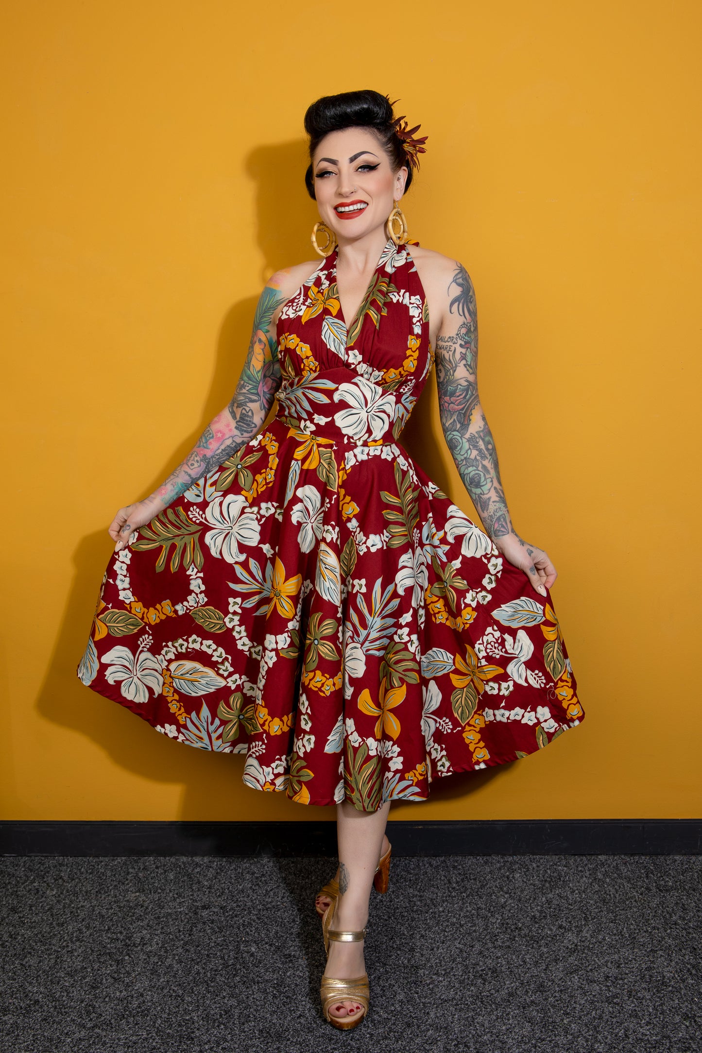 Kala Hawaiian Dress