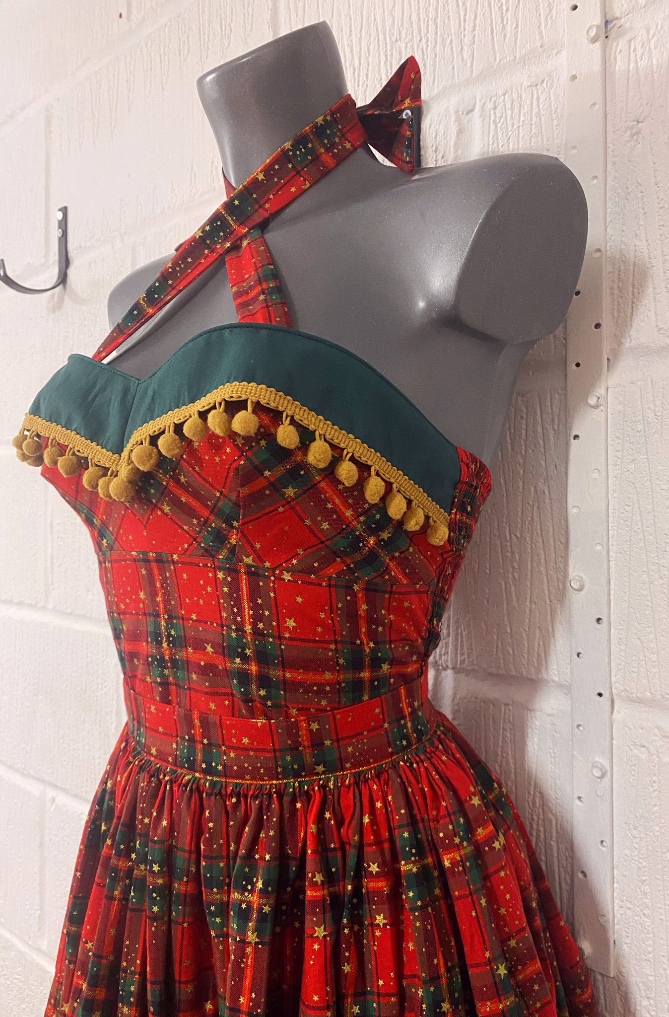 Tartan Skirt and Dolly Top