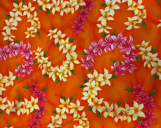 Tropical Orange Fabric - Multiple designs