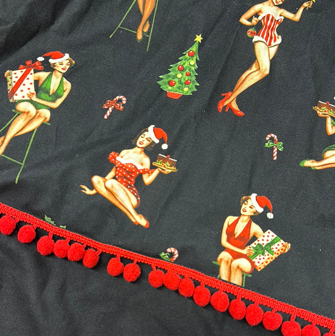 Pinup Christmas Skirt - UK 8