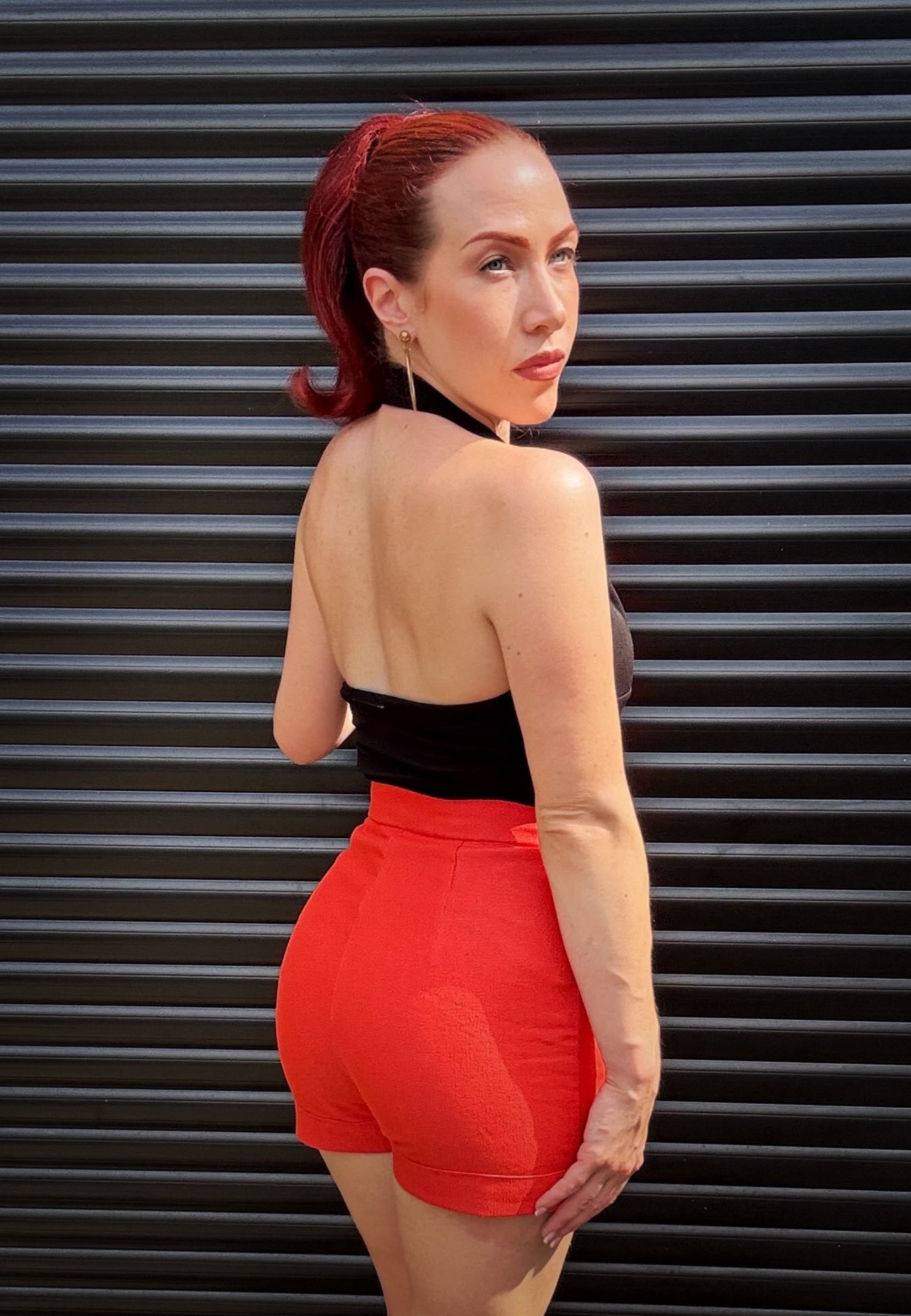 Bombshell High-Waist Shorts
