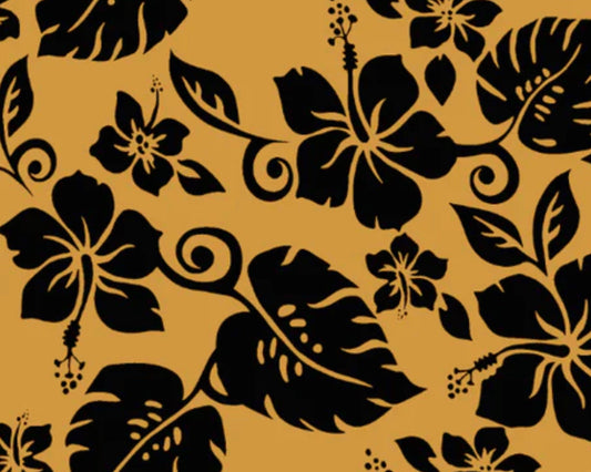 Gold & Black Fabric - Multiple designs