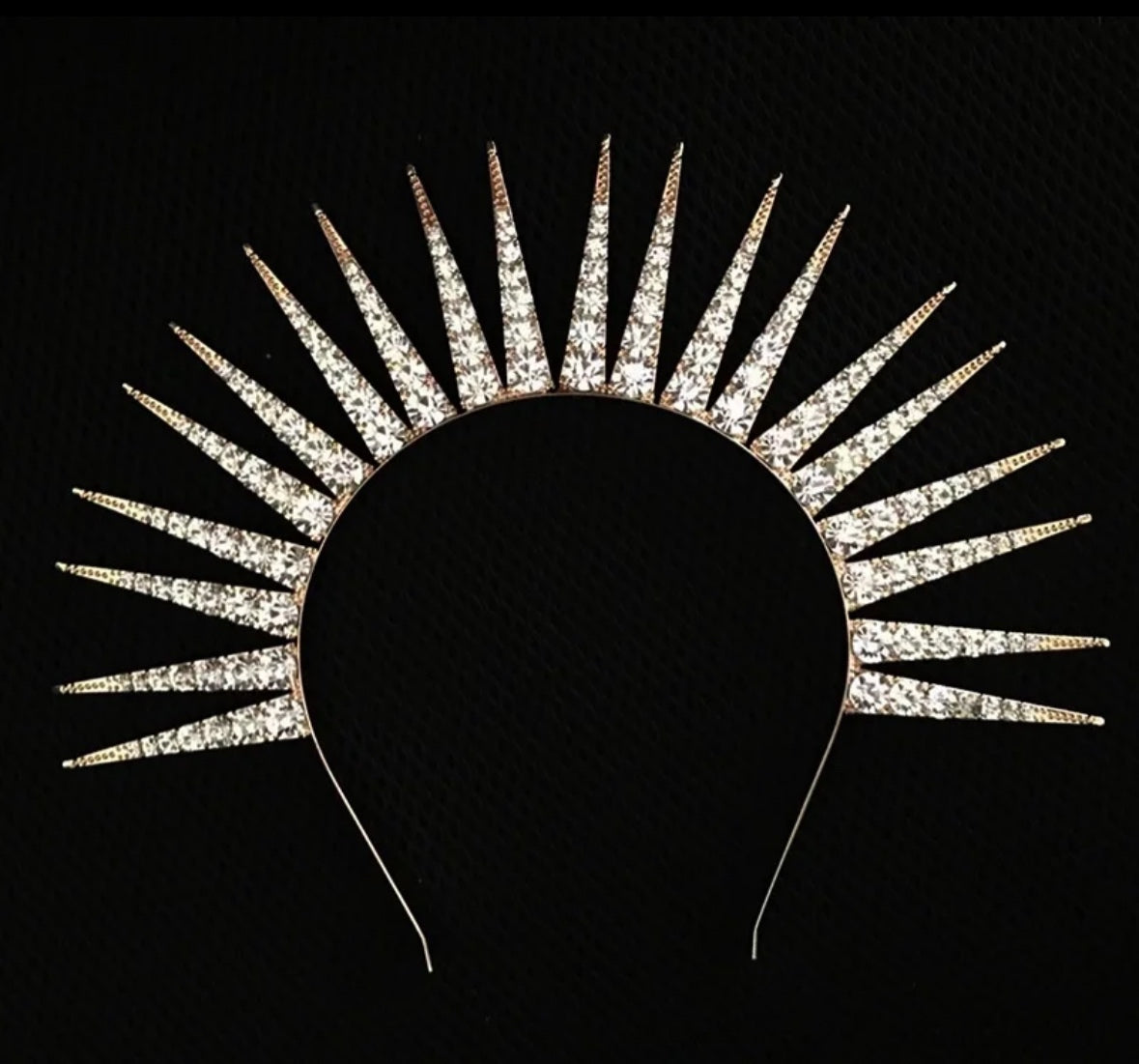 Sunburst Diamond Headband