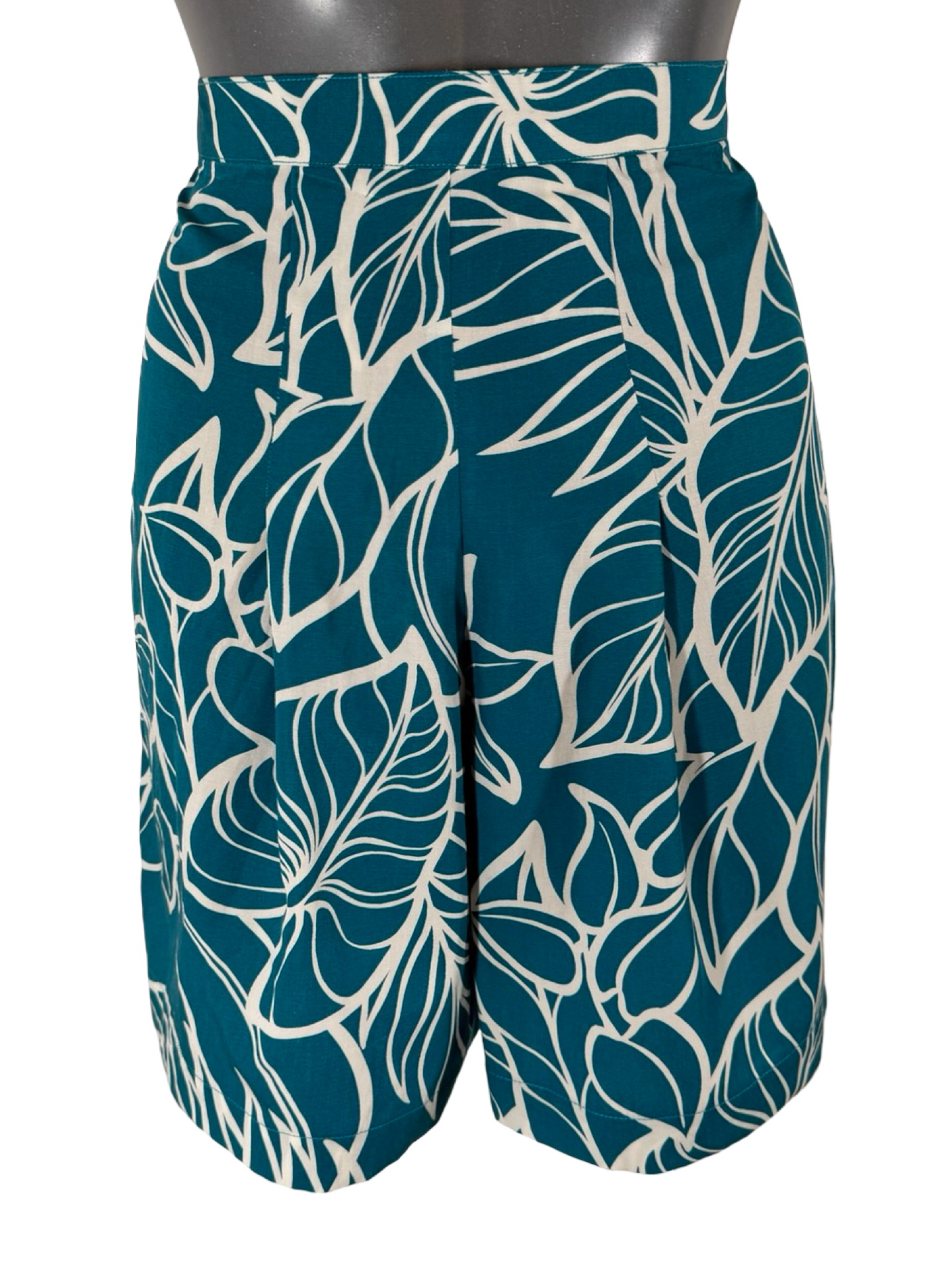 Hawaiian High-Waisted 40s style Shorts - UK 8