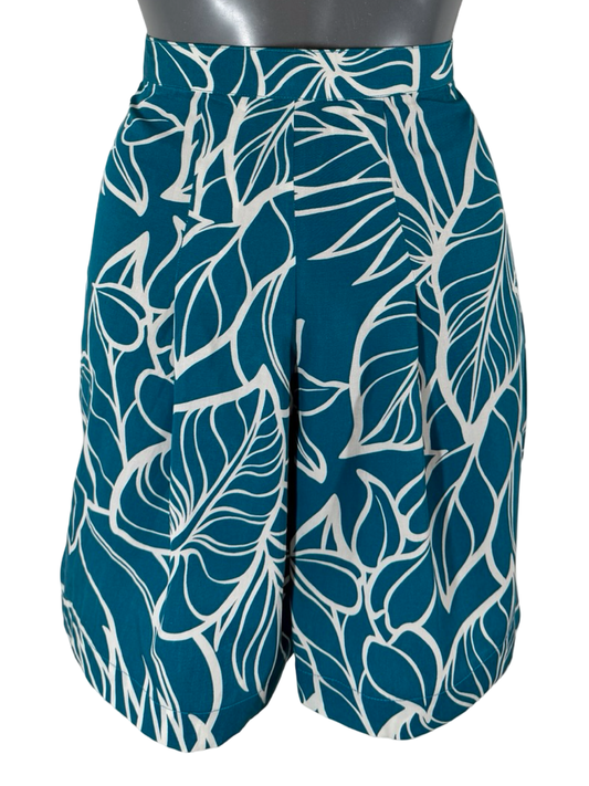 Hawaiian High-Waisted 40s style Shorts - UK 8
