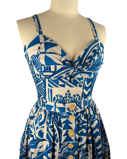 Catarina top with Button Skirt - UK 12