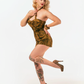 Leopard Doris Playsuit Set