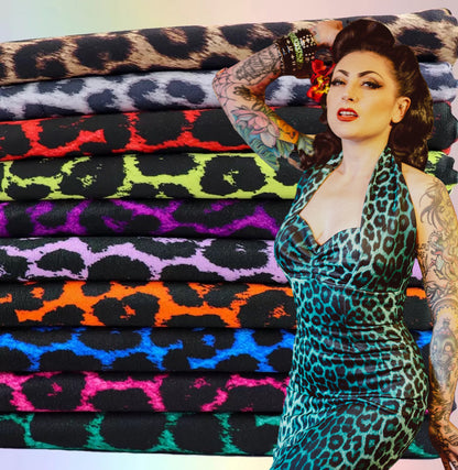 Divine Dress - Leopard (many colours)
