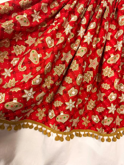 Cookie Christmas Skirt - UK 6 - 25" waist