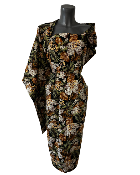Carmen Hawaiian Dress - UK 10
