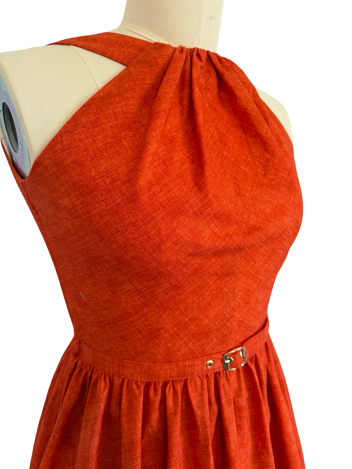 Pandora Dress - Linen look cotton