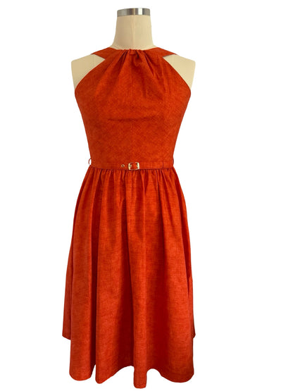 Pandora Dress - Linen look cotton
