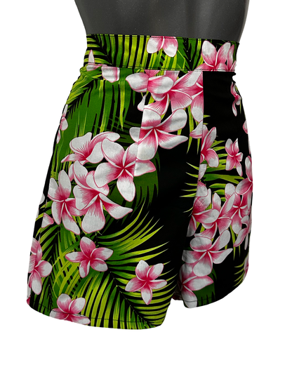 Hawaiian High-Waisted Shorts - UK 10