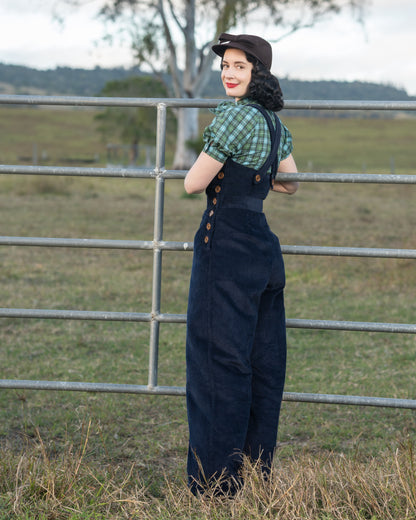 Daisy 1940s Reproduction Dungarees