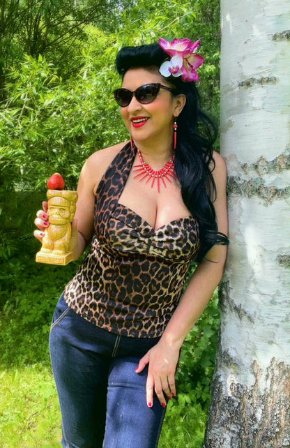 Divine Top - Leopard (many colours)