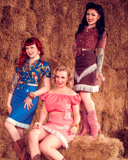 Loretta Western Skirt