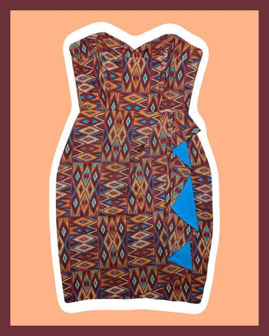 Extreme Curves Lana Hawaiian Dress - UK 16 with 30" waist