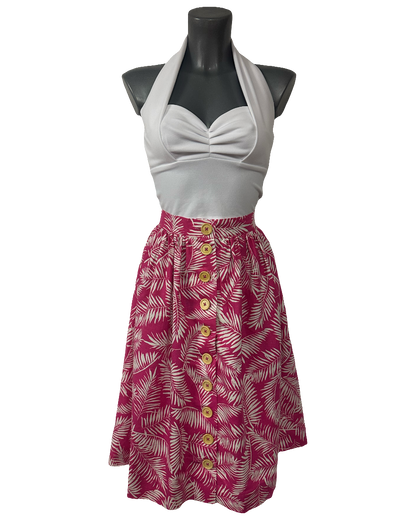 Hawaiian Top & Skirt Set - UK 10