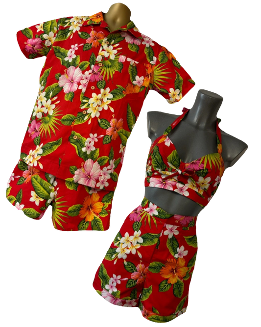 Couples Cabana & Catarina Set Combo - UK 10 & Men's Medium