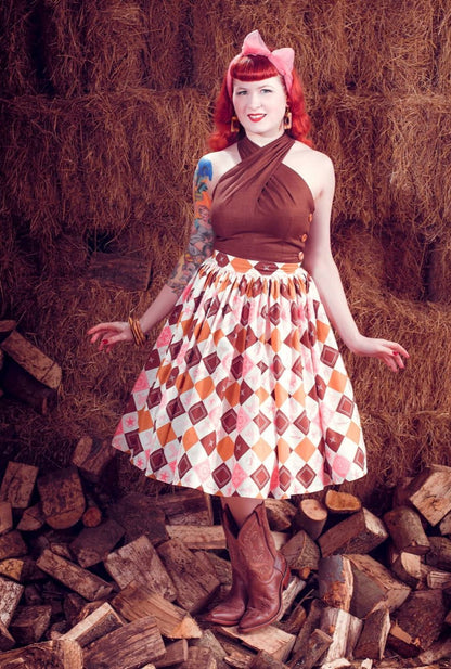 Gathered Skirt
