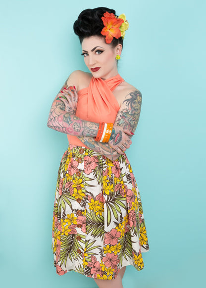 Buttoned Skirt
