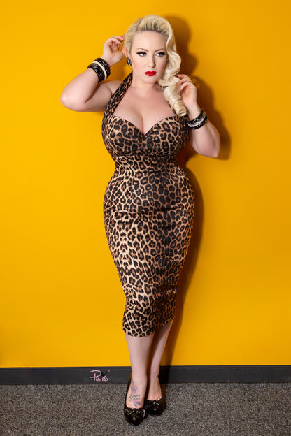 Divine Dress - Leopard (many colours)