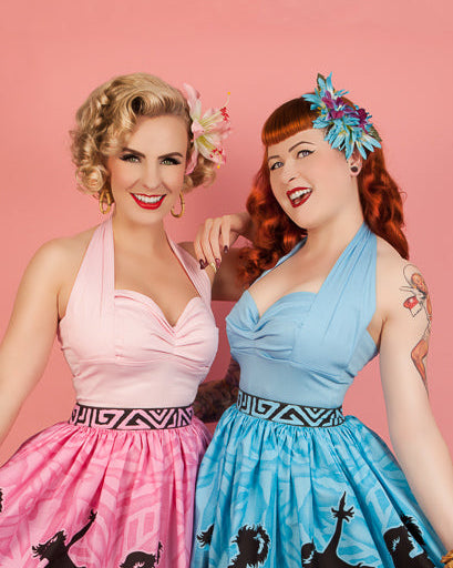 Lola D Halter Top - Pastels/Spring Edition - Full length