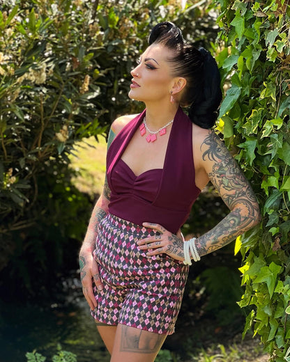 Lola D Halter Top - Fall Edition - Full length