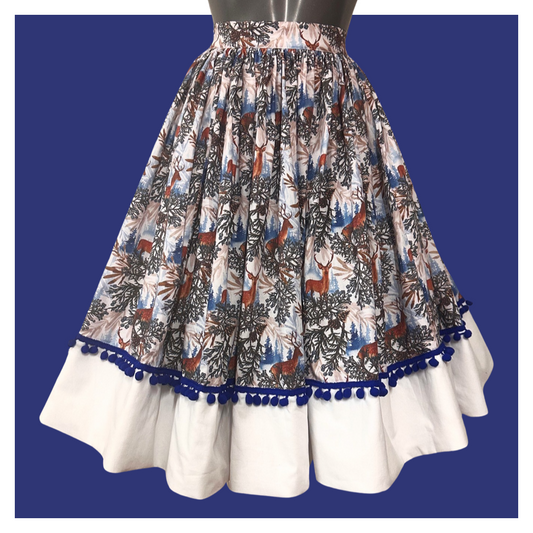 Christmas fabric - Stag