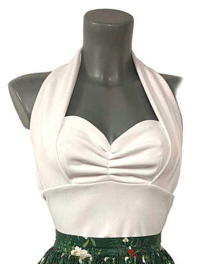 Lola D Halter Top - Wardrobe Staple Colourways - Full & Crop