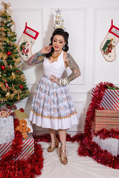 Christmas fabric - Snow