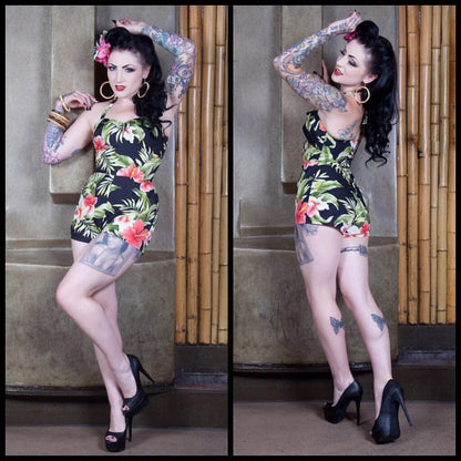 Lulu Hawaiian 50s-style Playsuit