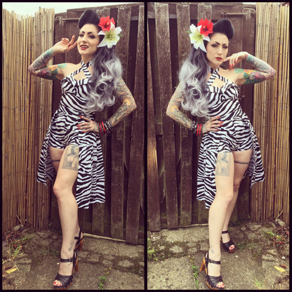 Zebra Playsuit 2-Piece Set