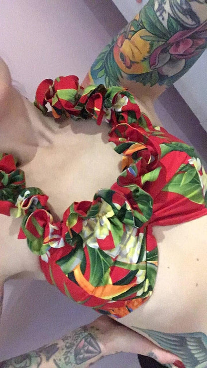 Kailani Hawaiian Skorts 2-Piece Set