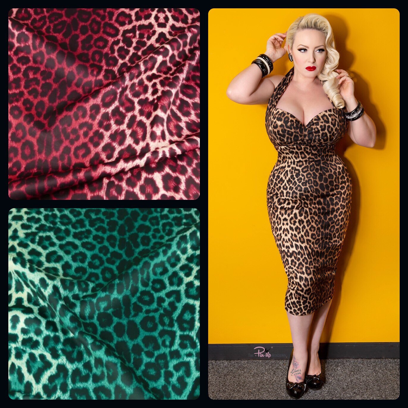 Leopard wiggle outlet dress