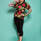 Caroline Blouse & Capris Set