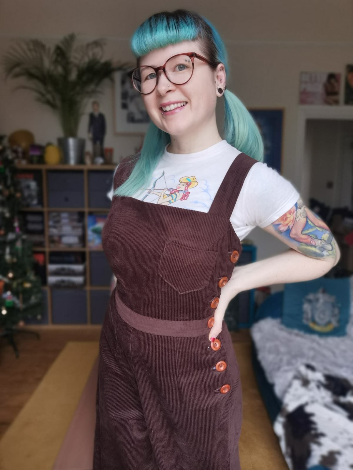 Daisy 1940s Reproduction Dungarees
