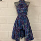 Brittany Playsuit Set in Brilliant Batik Print