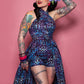 Brittany Playsuit Set in Brilliant Batik Print