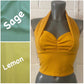Lola D Halter Top - Crop